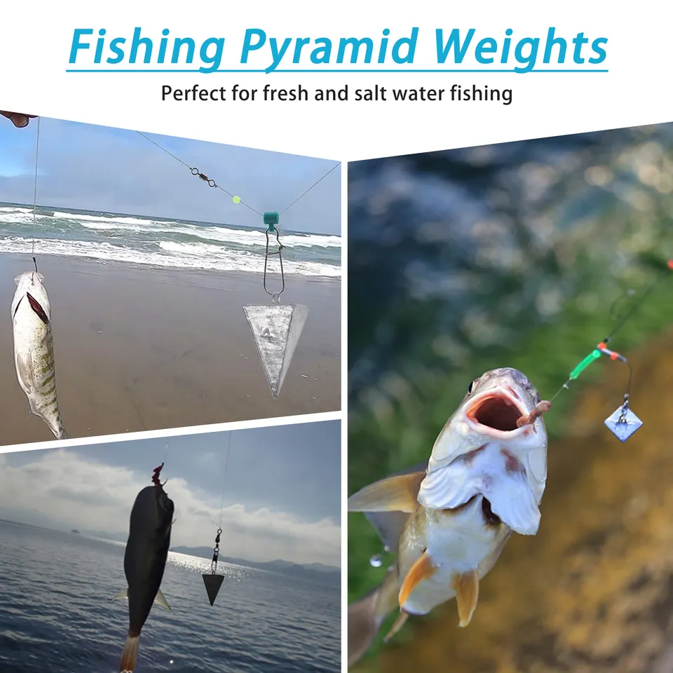 Pyramid Sinkers - Fides Fishing