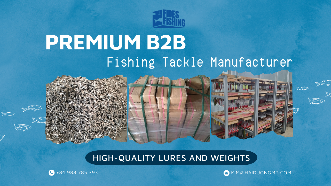 Premium B2B Fishing Tackle Manufacturer: High-Quality Lures and Weights -  Fides Fishing