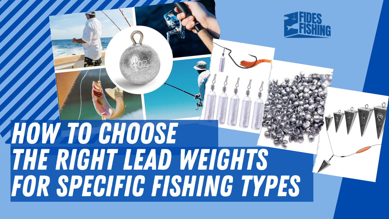 How to Choose the Right Lead Weights for Specific Fishing Types