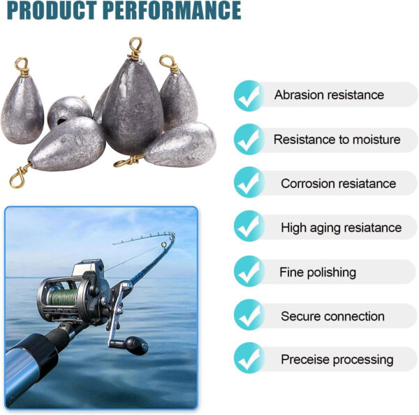 Product detail of fishing bell sinker