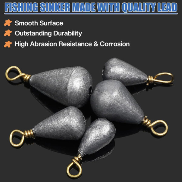 lead bell sinkers