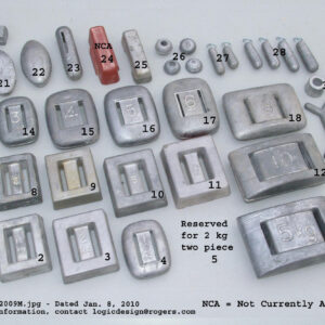 diving-weight-shape-and-size