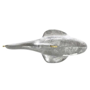 Custom fish-shaped downrigger weights for saltwater fishing