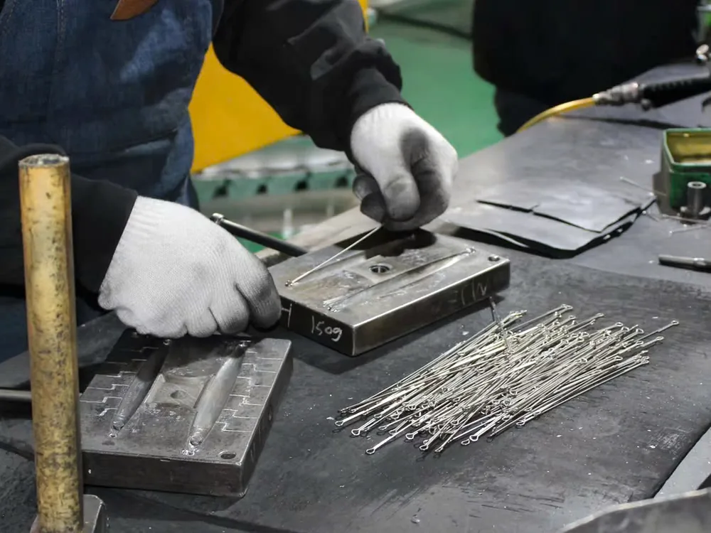 In-house molding at Fides Fishing factory, Vietnam