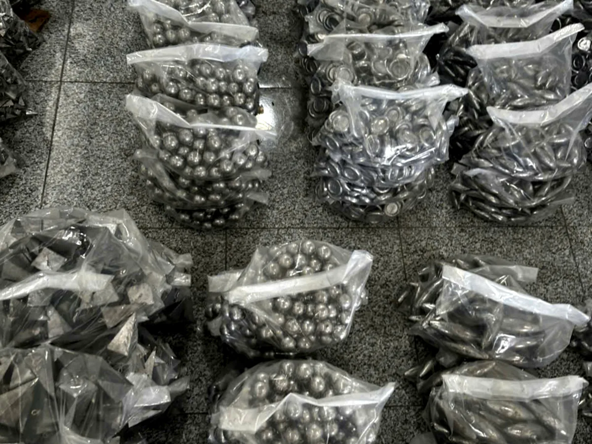 Bagged and ready to pack at Fides Fishing factory, Vietnam