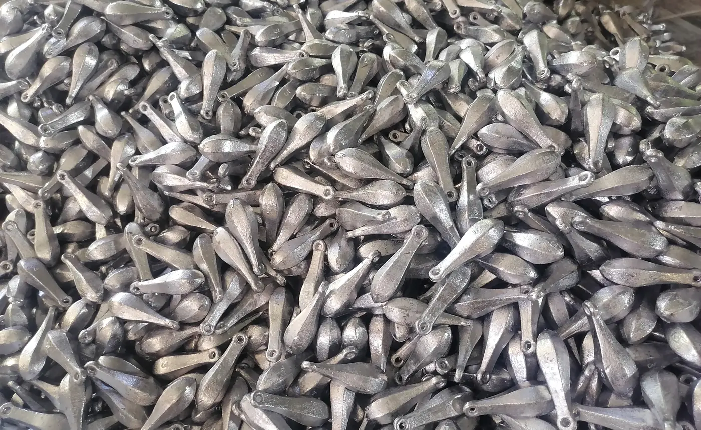 Lead fishing sinkers wholesale from a Vietnam factory
